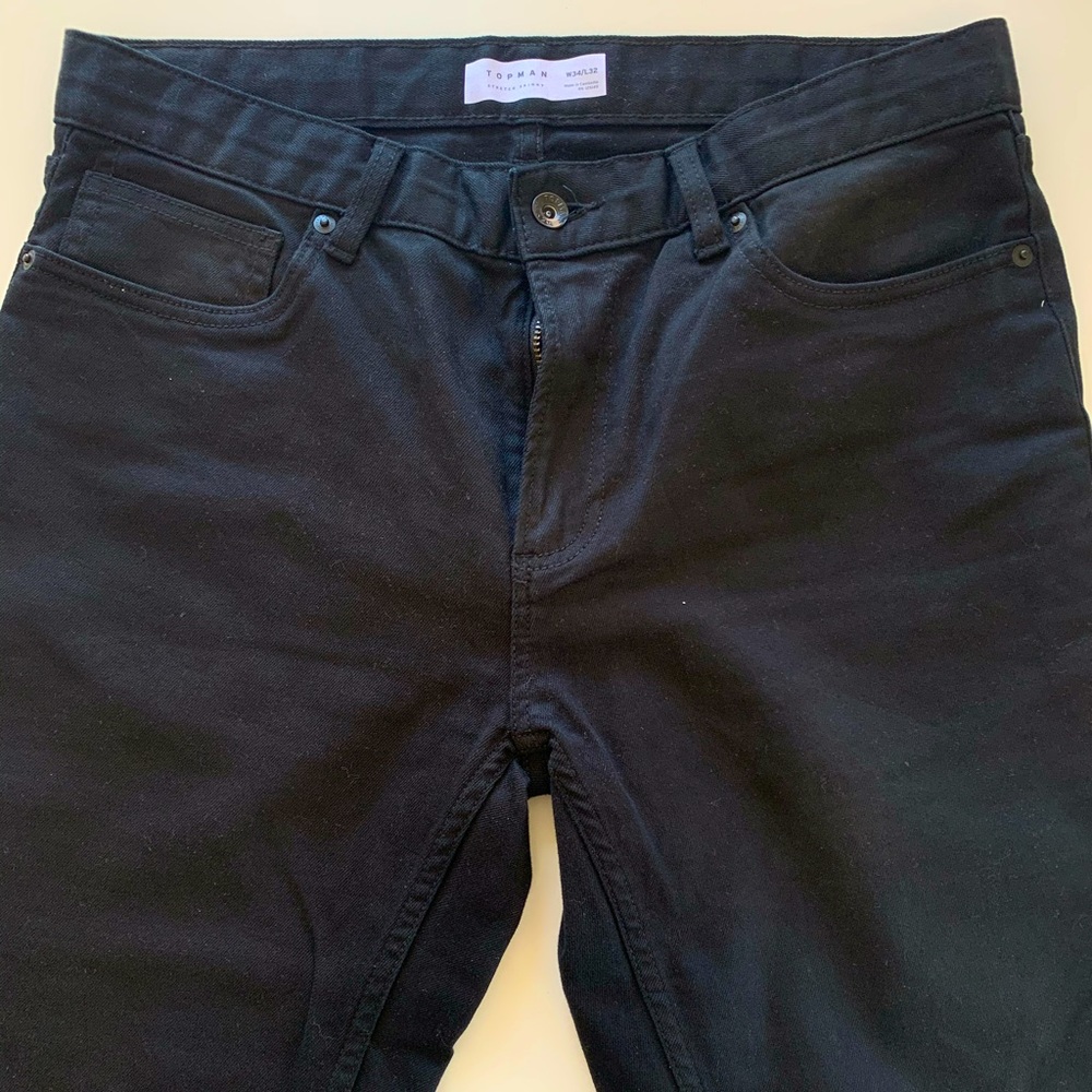 Topman black pants